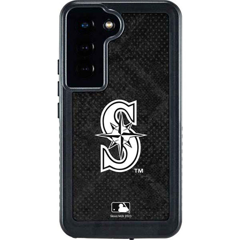 MLB Seattle Mariners Dark Wash Galaxy S24 Waterproof Case